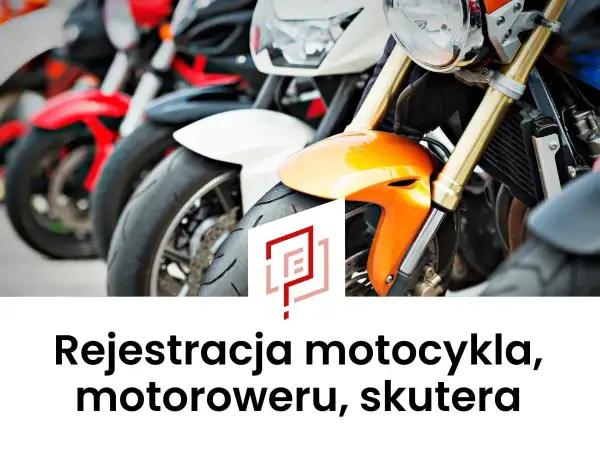 Rząd motocykli i skuterów, gotowych do rejestracji. CW rejestracja to Twój pierwszy krok do wolności na dwóch kołach.
